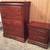 5 drawer dresser & 2 drawer night stand- cherry finish-solid wood 9 thumbnail