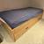 Light Wood Trundle Twin Bed with Mattress 77x41x17 2 thumbnail