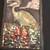 Jim Smith RAKU Stork wall plaque 1 thumbnail