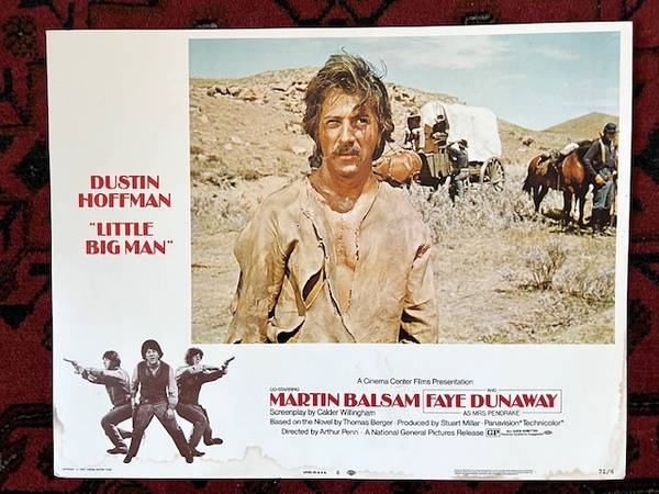 Original Arthur Penn's LITTLE BIG MAN (1970) Lobby Card 1