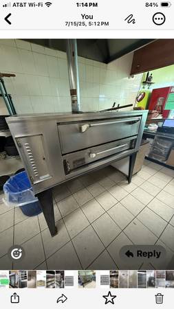 MARSAL SD448 4 PIE PIZZA OVEN NAT GAS 1
