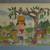 Gay Felton Zurich Cartoon Art 1979 framed with matting. 1 thumbnail