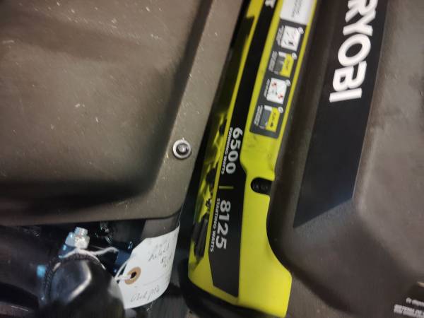 Brand new Ryobi Generator 8125 starting watts - $650 (Houston)62944143758723122