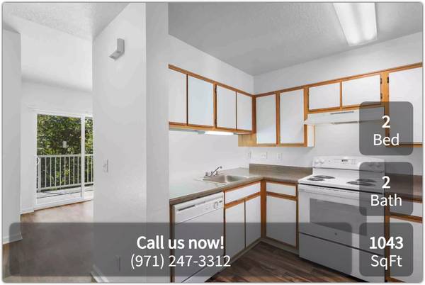 $1,950 / 2br - 1043ft2 - Gorgeous light filled 1043 Sq Ft, 2 Bed, 2 Bath with beautiful view! (Tigard)63820825005057121