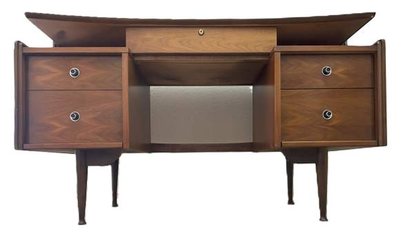 Mid Century Modern Hooker Mainline Desk 1
