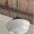 Antique Milk Glass Schoolhouse Pendant Lights 2 Available 1 thumbnail