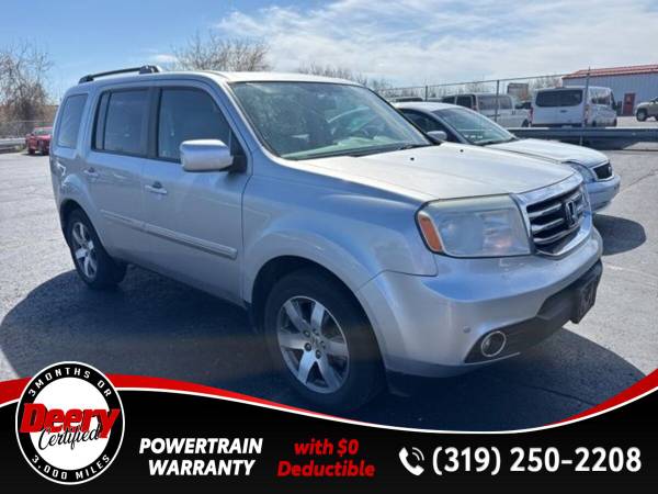 Used 2014 Honda Pilot Touring Alabaster Silver Metallic 1