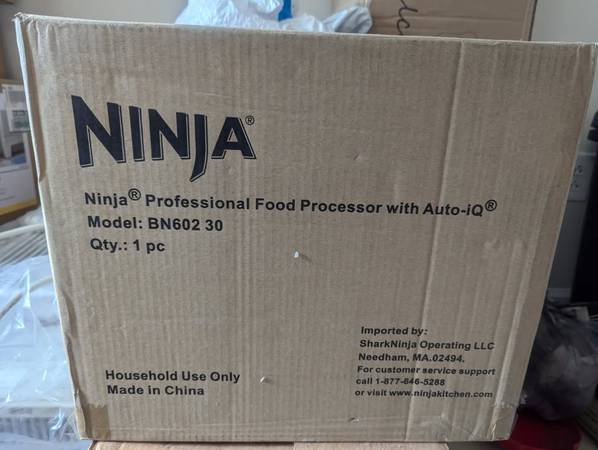 BN602 30 Brand: Ninja Professional Food Processor 1
