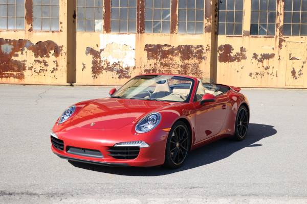 Red Porsche 911 Carrera S Cabriolet - Low Miles - Extras Available - $75,000 (oakland piedmont / montclair)63499009694209121