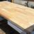 Electric adjustable height Uplifting Standing Desk butcher block top L60”*W30 2 thumbnail