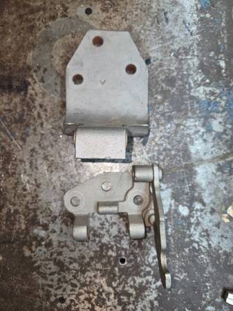 1966 Fairlane OEM DS Lower Door Hinge 1