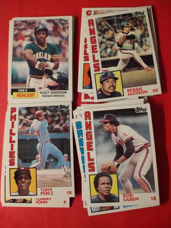 HOFers / 1984 Topps - 23 Mint Baseball Cards / See Listing  / Discount 1