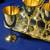 International Silver Company Gold Goblets and Golden 49er tray 2 thumbnail
