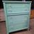 Turquoise Solid Wooden 5 Drawer Tallboy Dresser 4 thumbnail