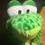Large, green stuffed plush frog 1 thumbnail