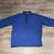 Men's XXL PETER MILLAR Quarter-Zip Pullover, Blue Fleece Golf Shirt 2 thumbnail