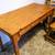 Solid Wood Writing Desk with Chair with Southwest accents 2 thumbnail