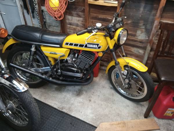1974 Yamaha RD350 complete bike  All DG Stuff 1