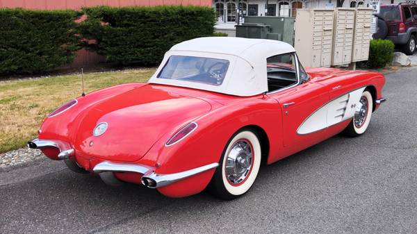 1959 Chevrolet Corvette Roadster 2 tops - $69,950 (Edmonds)63473929773187124