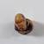 Antique Japanese miniature carving netsuke Man with a fan. 5 thumbnail
