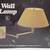 Brass Swing Arm Wall Lamp with Pleated Fabric Shade 5 thumbnail