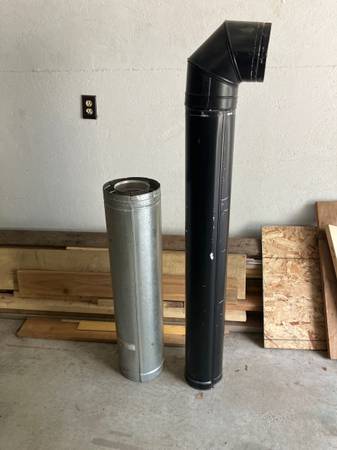 Fireplace vent pipe 1