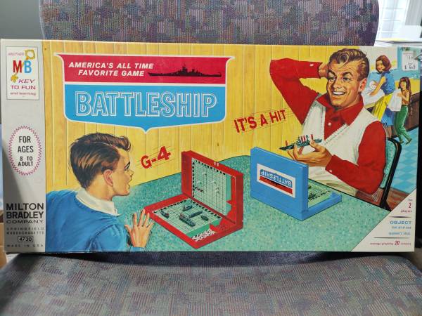 Battleship vintage game from 1967 1