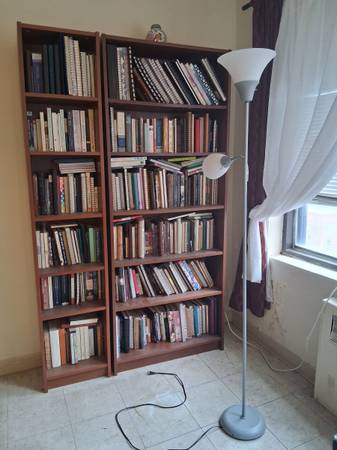 Mohagony bookcases 1