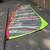 Windsurfing board with 2 sails and masts 2 thumbnail