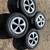 Toyota Prius black wheels with 195 65 15 General Altimax Arctic 12 snow tires 4 thumbnail