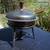 Antique Silver chafing dish set + stand + burner 4 thumbnail