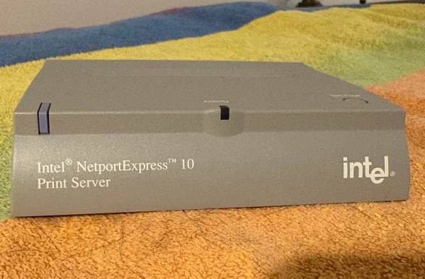 Intel Print Server for Parallel printer 1