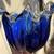 BEAUTIFUL ITALIAN COBALT BLUE CRYSTAL BOWL HAND MADE IN MURANO ITALY! 7 thumbnail