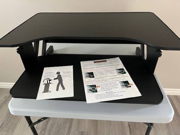 Sit to Stand Desk Riser (ADR) 1