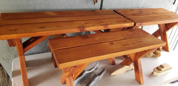 Outdoor mini bench/planter display/kids benches - $25 (Cle Elum)63438320789889122