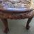 Like new 1960s Asian 7-piece Hand Carved Tea Coffee Table + Stools Set 16 thumbnail