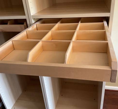 IKEA PAX Birch/Maple wardrobes/cabinets/closets - $349 (Freeville, NY (near Ithaca))62940364563715124