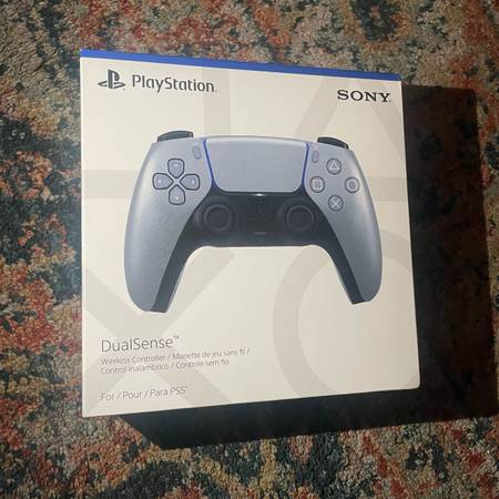 Silver Ps5 Controller Brand new sealed 1