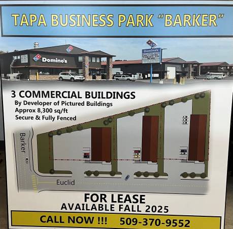 $9,000 / 8300ft2 - Industrial Mixed Use Building NEW 8300' (Spokane Valley)63969875057795120