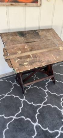 Antique drafting table 1