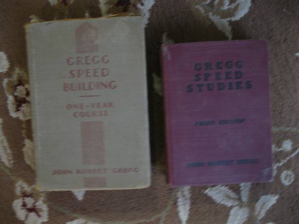 Gregg Speed Building and Speed Studies 1