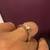 14K Yellow Gold Engagement Ring (Size 7-8) with White Sapphire Stone 9 thumbnail