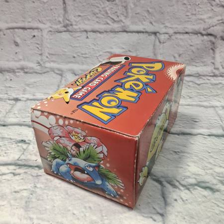 pokemon vintage booster box for sale Sealed Card First Edition Set Smashes Record At Auction foil card per pack! Proxie 1st Edition Base Set