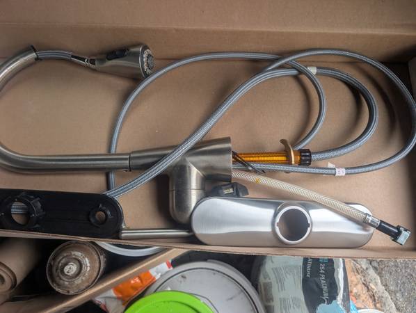 Kitchen faucet.  Moen 1