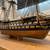 Model Vintage   - 1765 HMS Victory 46"L x 37"H  Custom Acrylic Case 6 thumbnail