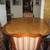 ANTIQUE WALNUT DINING TABLE + 4 CHAIRS 1 thumbnail
