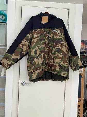 Simms Men's Challenger Waterproof Insulated 4XL Jacket, New with tags 1