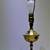 Antique brass desk lamp with custom shade 6 thumbnail