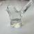 Liskeard Glass Clear Glass 3” Bird Ornament Paperweight 2 thumbnail