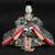 FIVE (5) OLD JAPANESE HINAMATSURI HINA NINGYO DOLLS -ONE LARGE SAMURAI 4 thumbnail